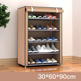 Non-woven Fabric Storage Shoe Rack Hallway Cabinet Organizer Holder 4/5/6 Layers Assemble Shoes Shelf DIY Home Furniture