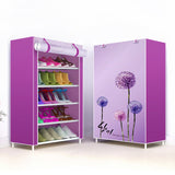Multi Layers Shoe Rack Nonwoven Fabric Home Shoes Storage Organizer Easy to Install Shoe Cabinet Stand Holders Space Saver