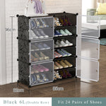 Simple Multilayer Modular Shoe Cabinet Easy Assembly Boots Shoes Storage Organizer Home Space Saving Closet Plastic Shoe Rack