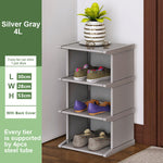 Vertical Shoe Rack Removable Shoe Organizer Shelf Living Room Corner Shoe Cabinet