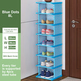Vertical Shoe Rack Removable Shoe Organizer Shelf Living Room Corner Shoe Cabinet